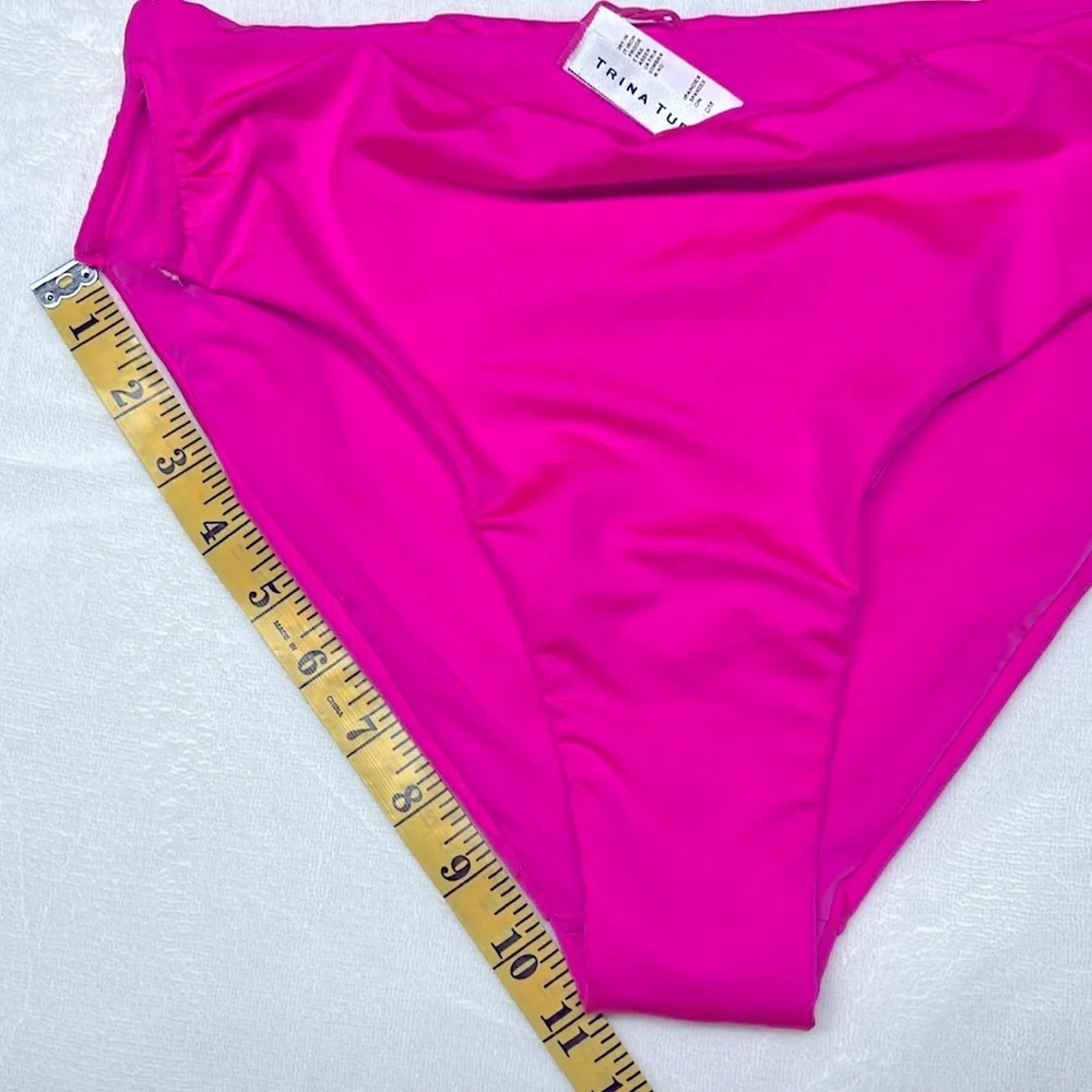 Trina Turk Women's Monaco High-Waist Side-Slit Swim Bottoms